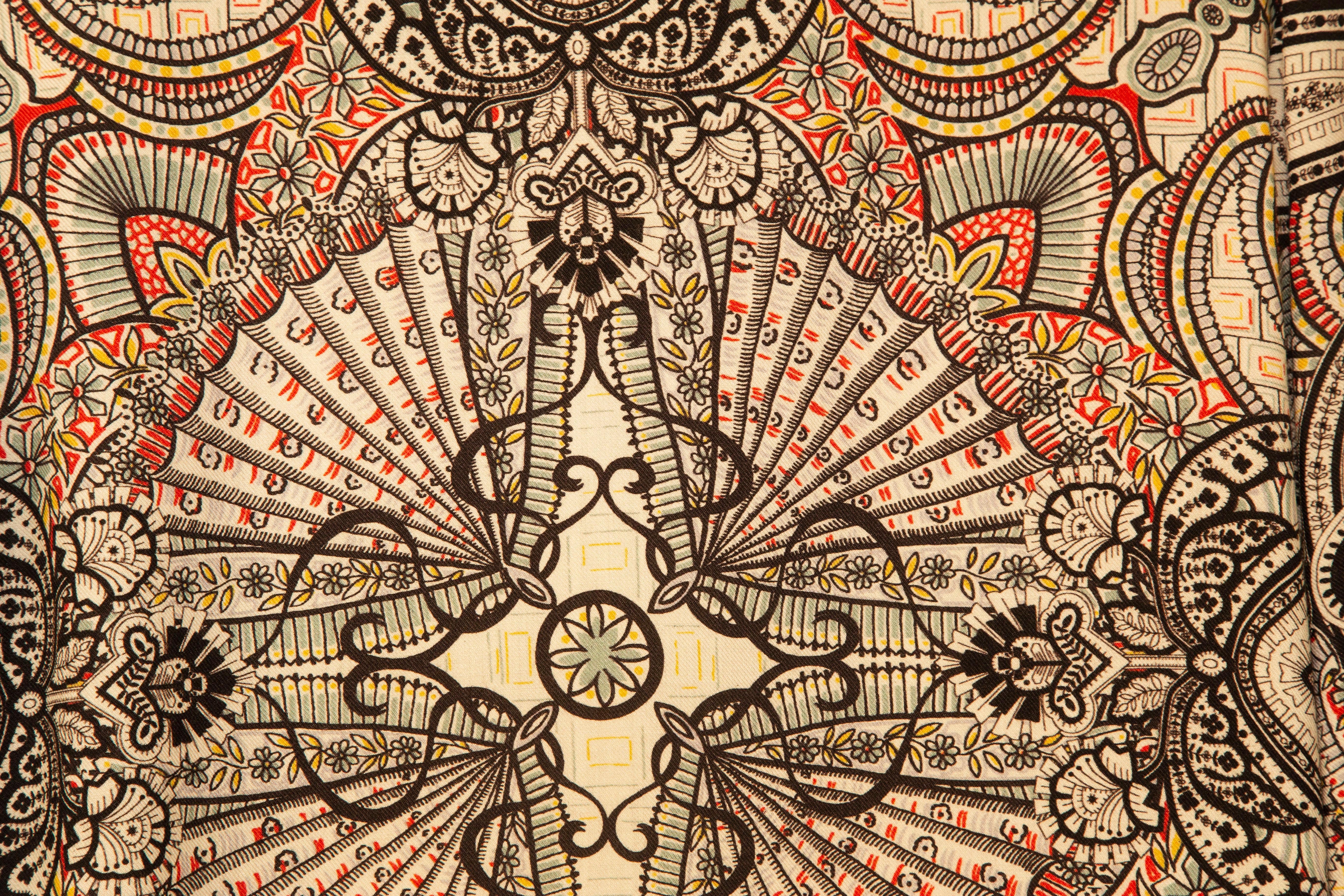 Robe mi-longue en laine et soie ETRO des années 2020 Taille IT 44 en vente 1