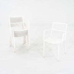 2020s Janus et Cie Easy Stackable Armchair in White 13x Available