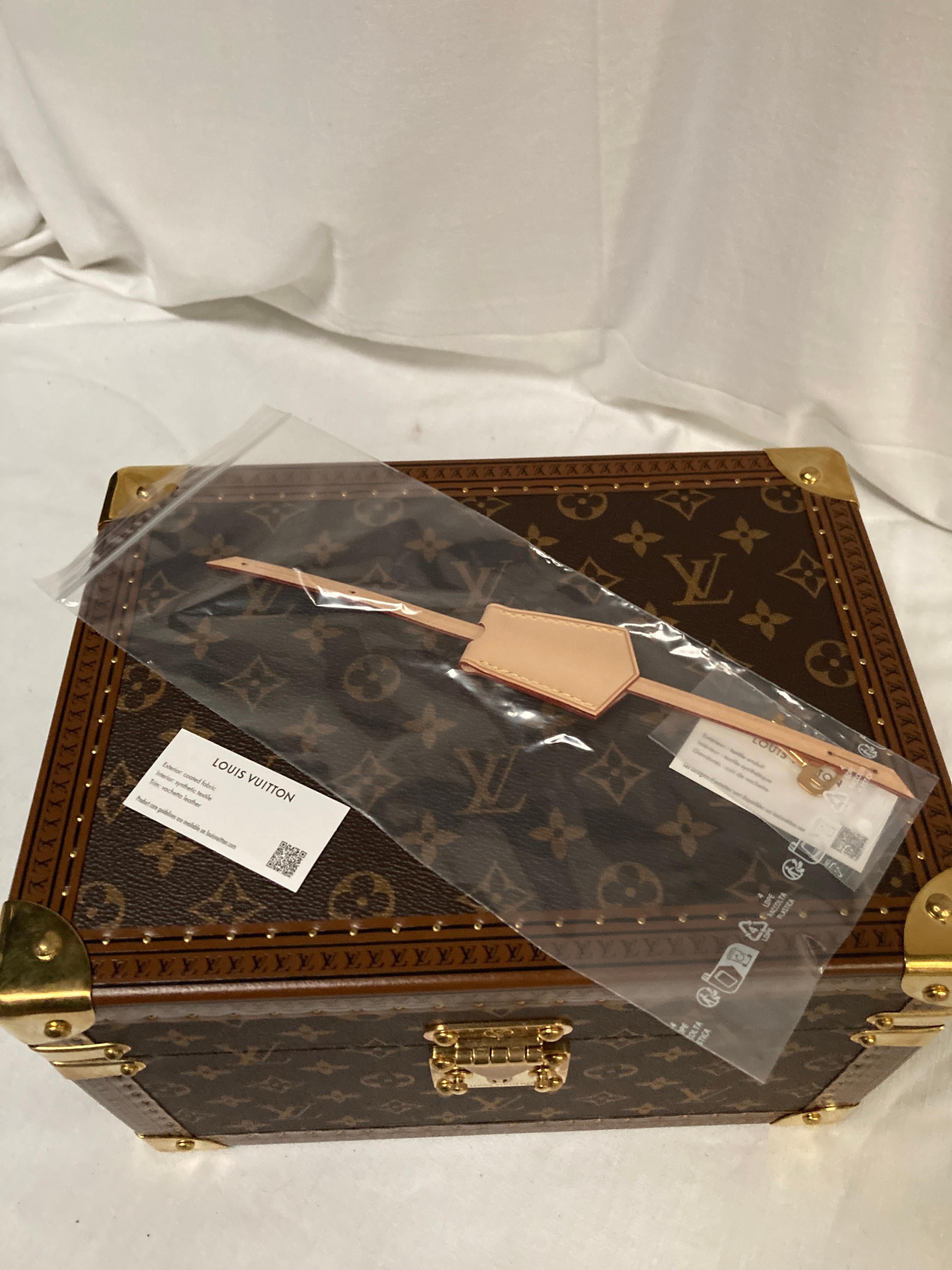 Boîte à bijoux et montres des années 2020 de Louis Vuitton Excellent état - En vente à Bois-Colombes, FR