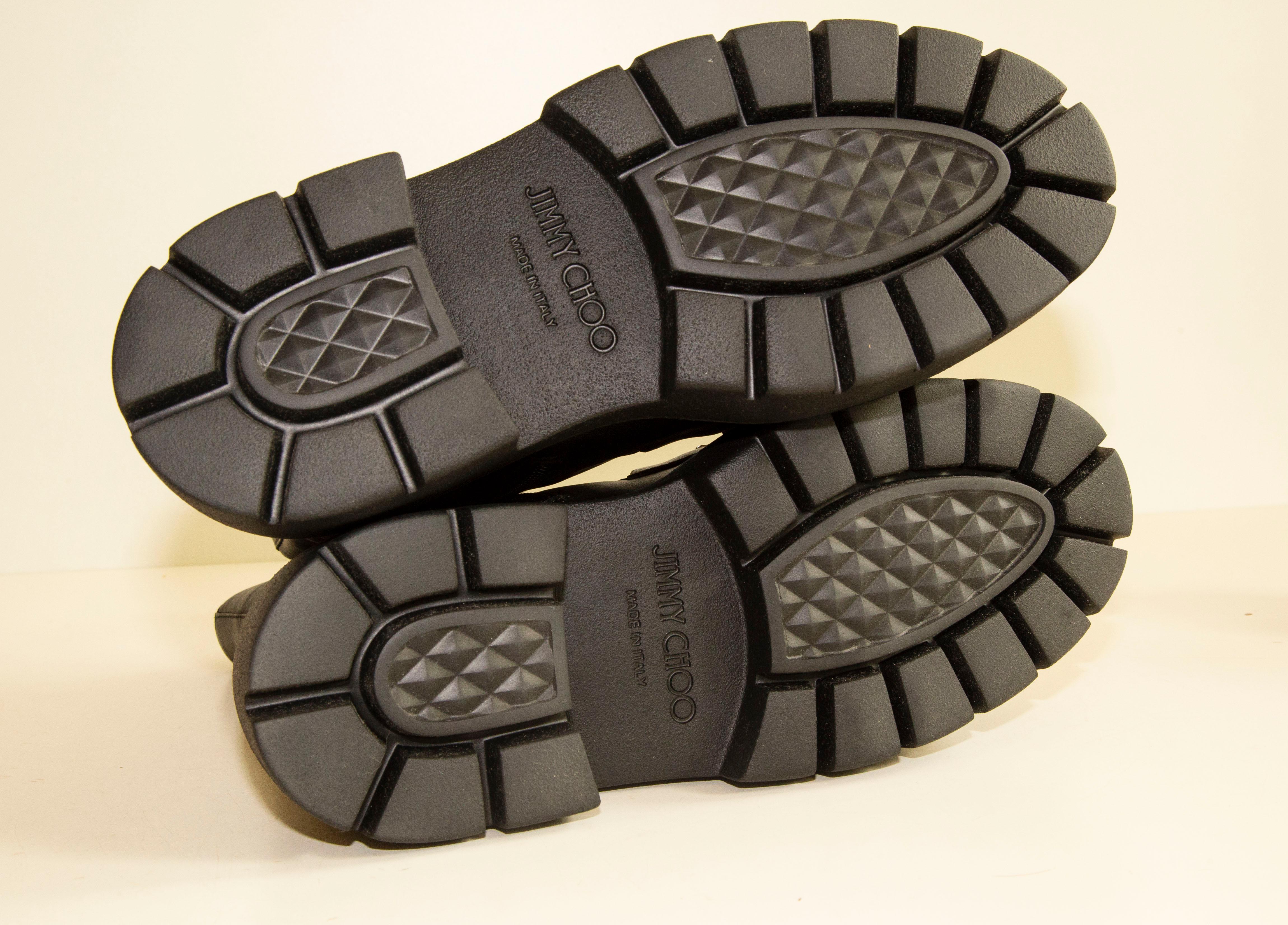 De las mujeres 2020s Jimmy Choo Botines de piel negra en venta