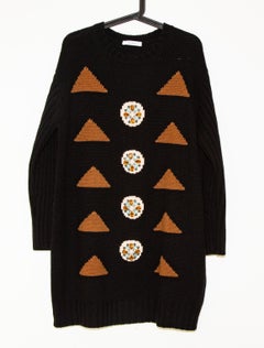 2020s Max Mara Maracas Mini Dress in Wool and Cashmere