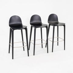 2020s Nadia Arratibel for Ondarreta Bob Bar Stool with Black Frames 5x Available