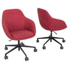 2020s Noé Duchaufour-Lawrance Bernhardt Design Chantal Schreibtischsessel, Stoff (6x)