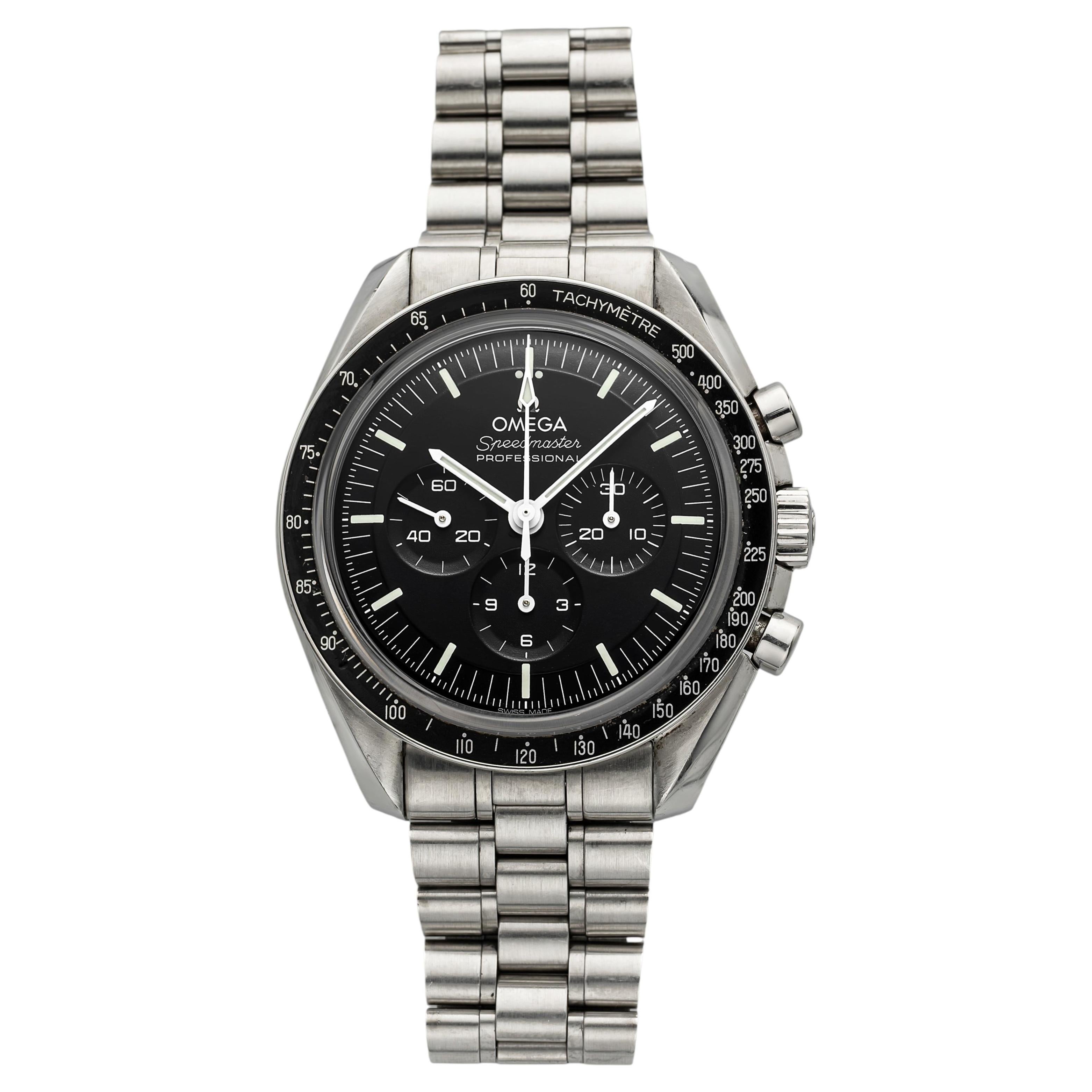 2020s Omega Speedmaster 310.30.40.50.06.002 Steel Black Dial Manual 39.7mm