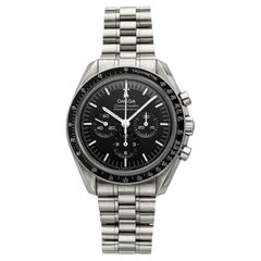 2020s Omega Speedmaster 310.30.40.50.06.002 Steel Black Dial Manual 39.7mm