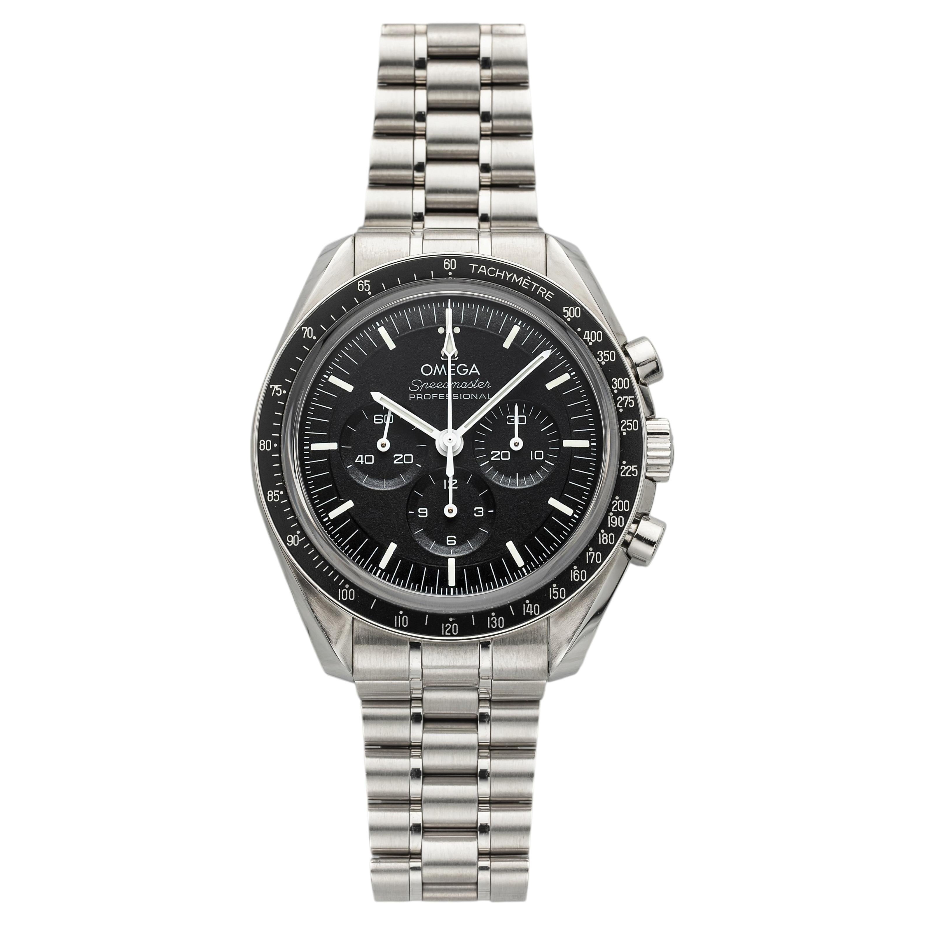 2020s Omega Speedmaster Moonwatch 310.30.42.50.01.002 Steel Manual 42mm