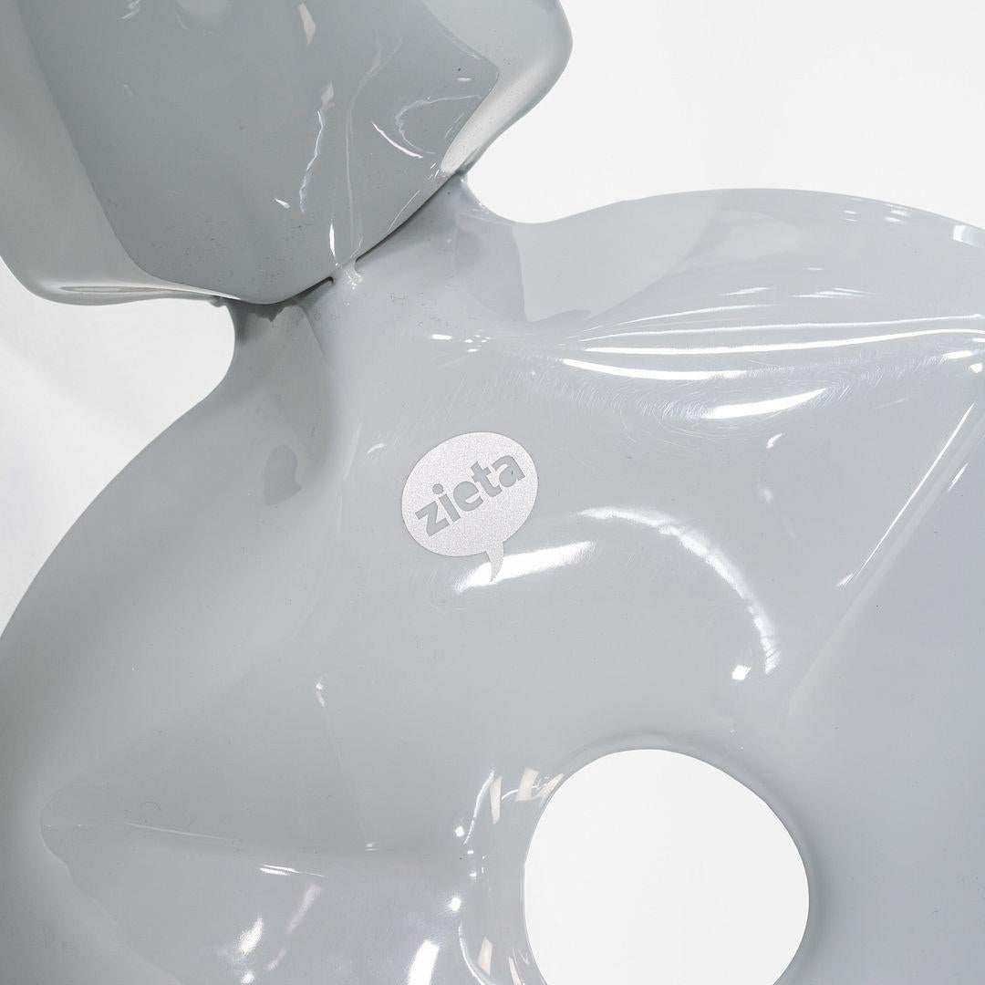 2020s Oskar Zieta para Zieta Plopp Taburete bajo en gris 10x Disponible en venta 5
