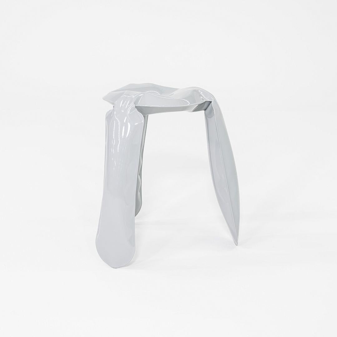 2020s Oskar Zieta para Zieta Plopp Taburete bajo en gris 10x Disponible Polaco en venta