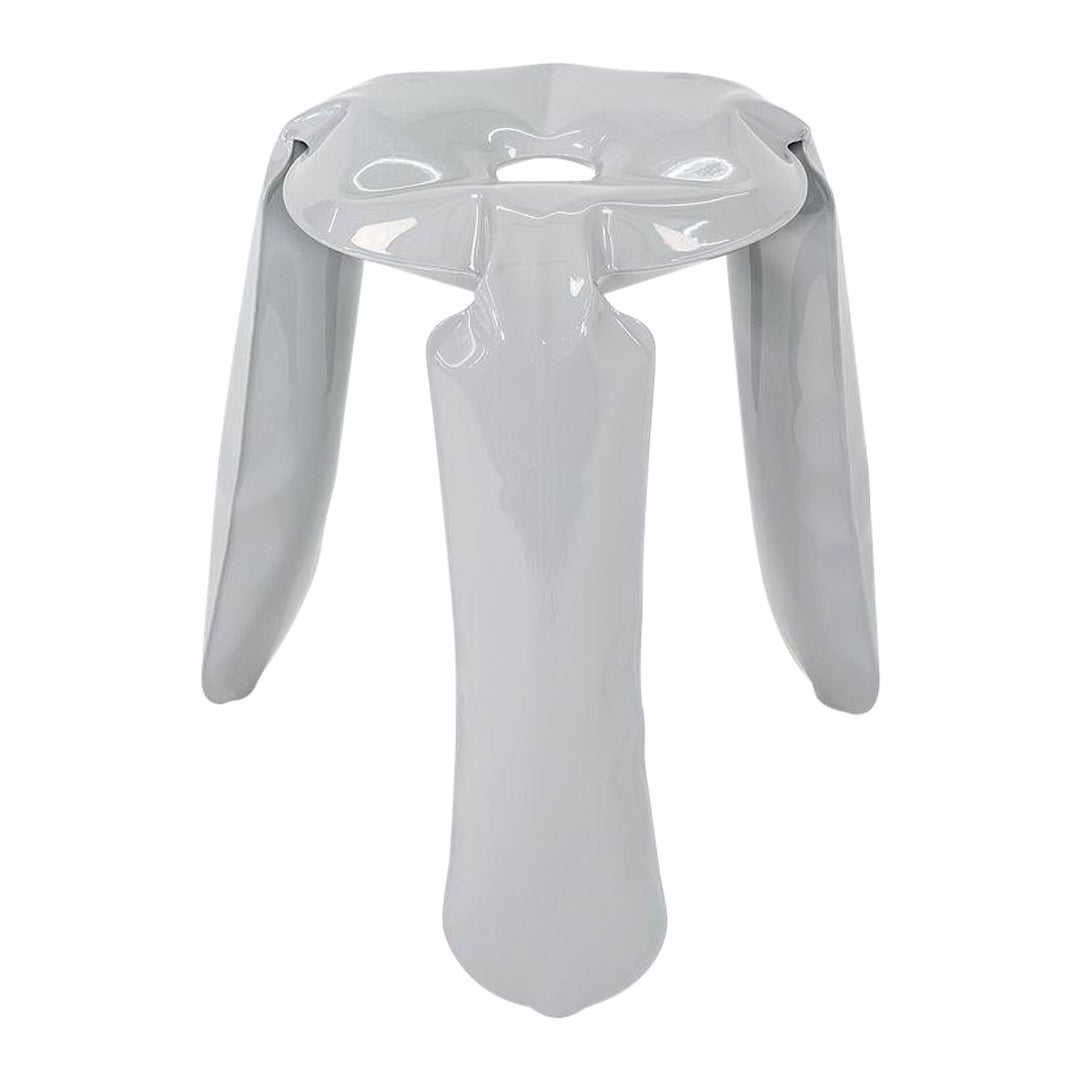 Sgabello basso Oskar Zieta per Zieta Plopp in grigio anni 2020 10x Disponibile