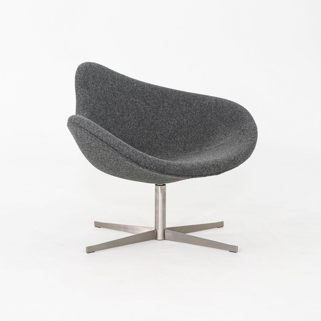 2020s Pareja de sillones giratorios Flemming Busk para Hightower K2 en tejido gris en venta 3