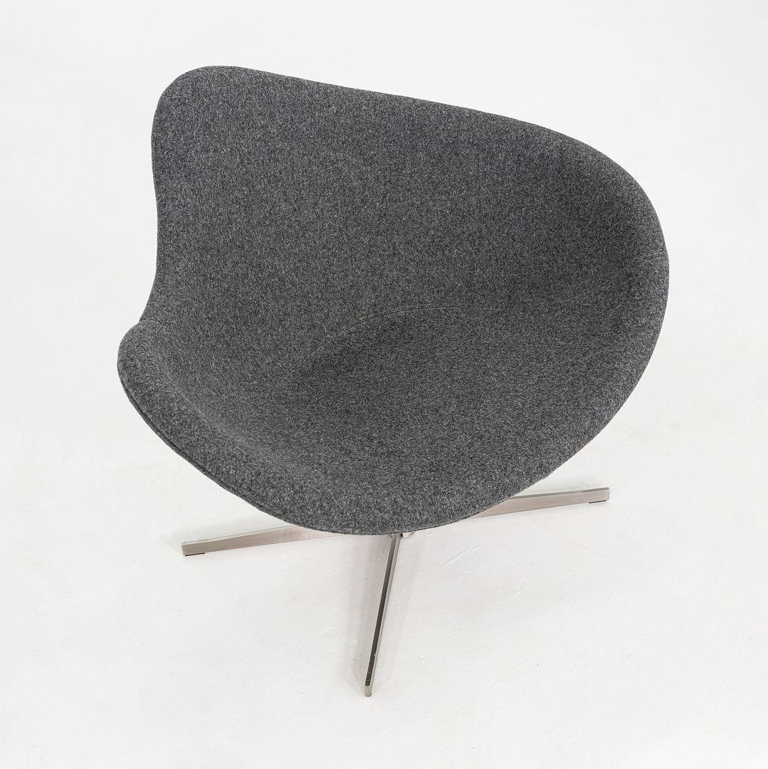 2020s Pareja de sillones giratorios Flemming Busk para Hightower K2 en tejido gris en venta 4