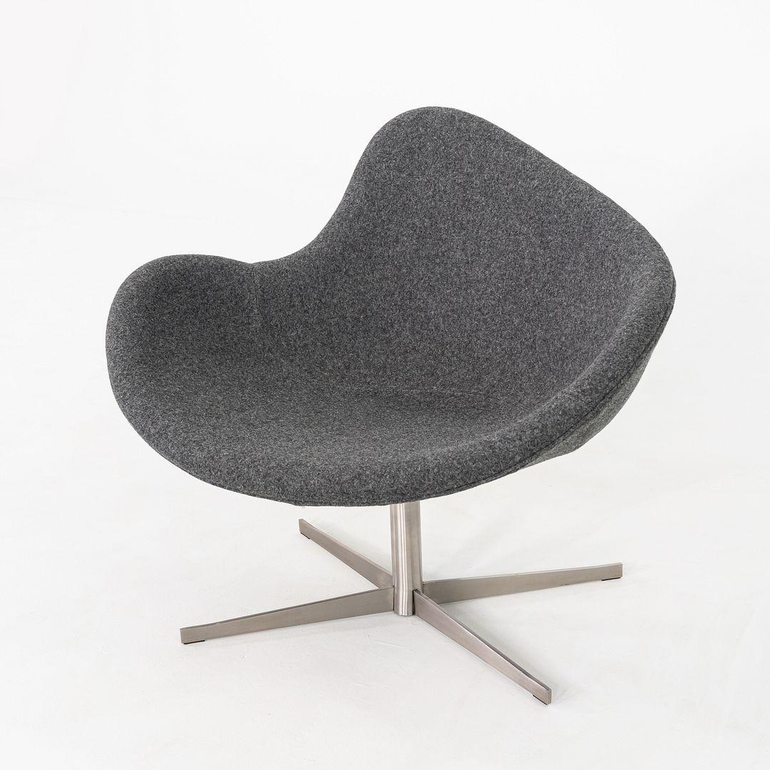 2020s Pareja de sillones giratorios Flemming Busk para Hightower K2 en tejido gris Moderno en venta