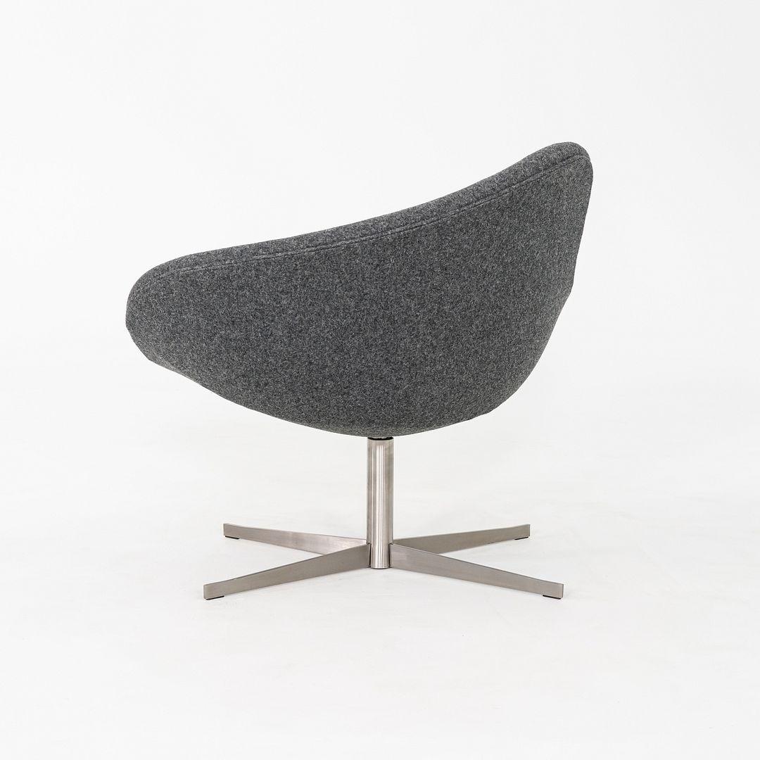 2020s Pareja de sillones giratorios Flemming Busk para Hightower K2 en tejido gris en venta 1