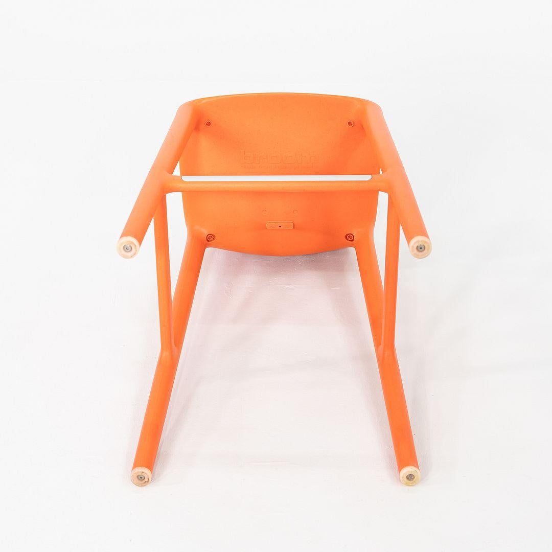 2020s Philippe Starck for Emeco Broom Bar Stool in Orange 8x Available en venta 3
