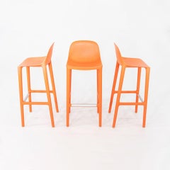 2020s Philippe Starck für Emeco Broom Barhocker in Orange 8x verfügbar