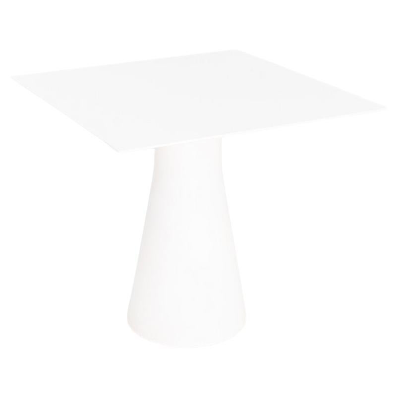 2020s Piergiorgio Cazzaniga for Andreu World Reverse Dining Table in White For Sale