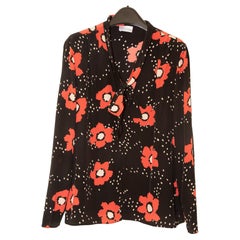 Camicetta anni '20 in seta floreale di Valentino Taglia IT 44