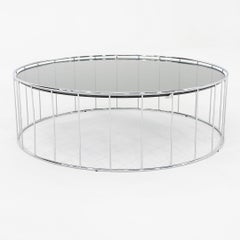 2020s Rodolfo Dordoni for Minotti Caulfield Glass Coffee Table