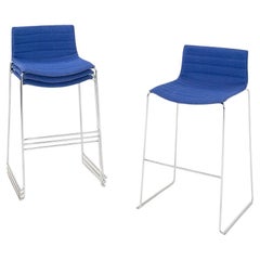 2020s Set of Four Lievore Altherr Molina for Arper Catifa 46 Bar Stools