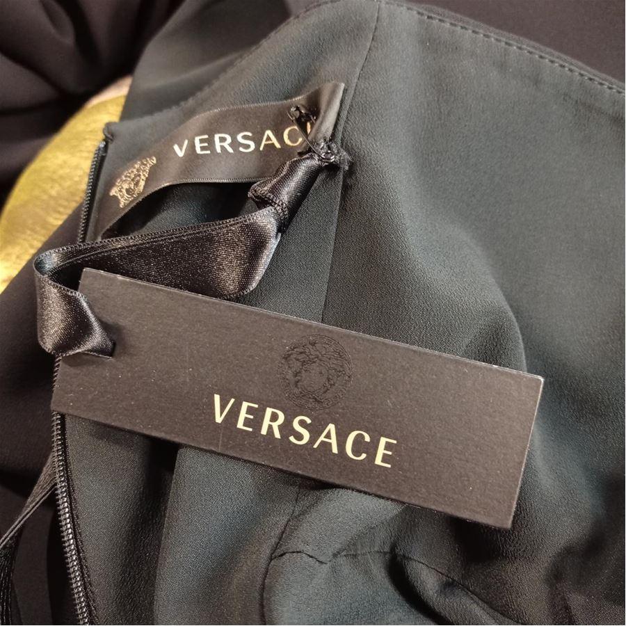 Women's 2021/2022 Versace FW Black Dress IT 42 (US 6/8) For Sale