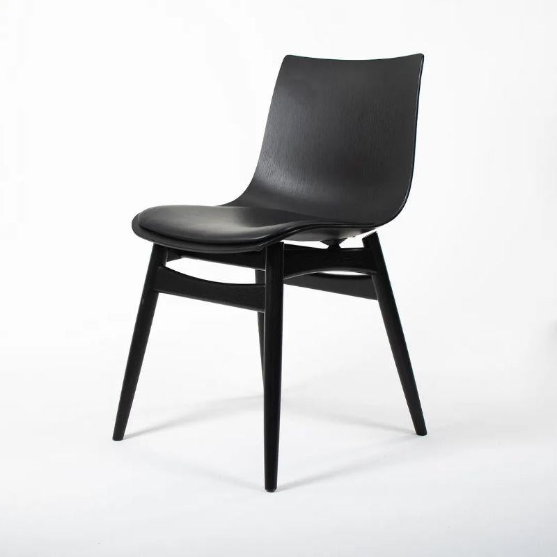 2021 BA001S Preludia Wood Chair by Brad Ascalon for Carl Hansen in Oak & Leather For Sale 3