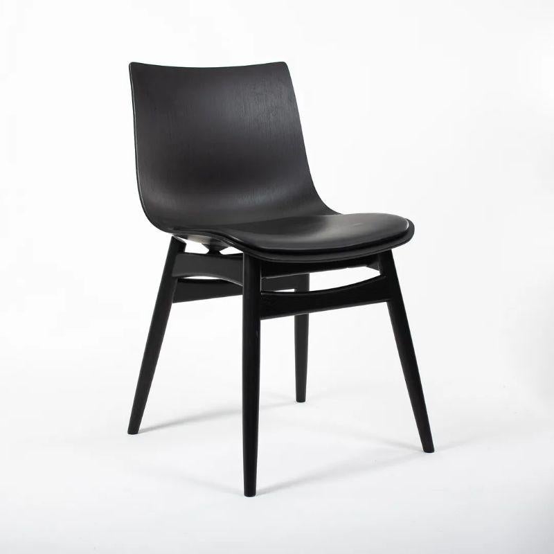 2021 BA001S Preludia Wood Chair by Brad Ascalon for Carl Hansen in Oak & Leather For Sale 4