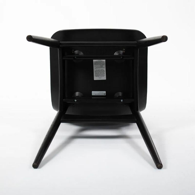 2021 BA001S Preludia Wood Stuhl von Brad Ascalon für Carl Hansen in Eiche & Leder (Skandinavische Moderne) im Angebot