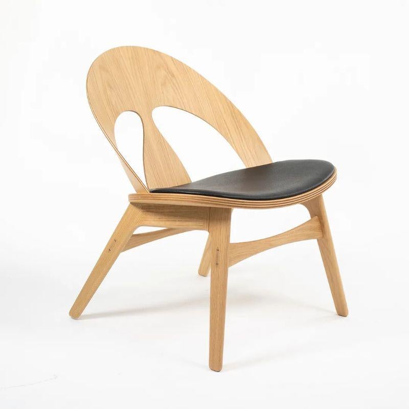 2021 BM0949P Contour Lounge Chair by Borge Mogensen for Carl Hansen in Oak For Sale 1