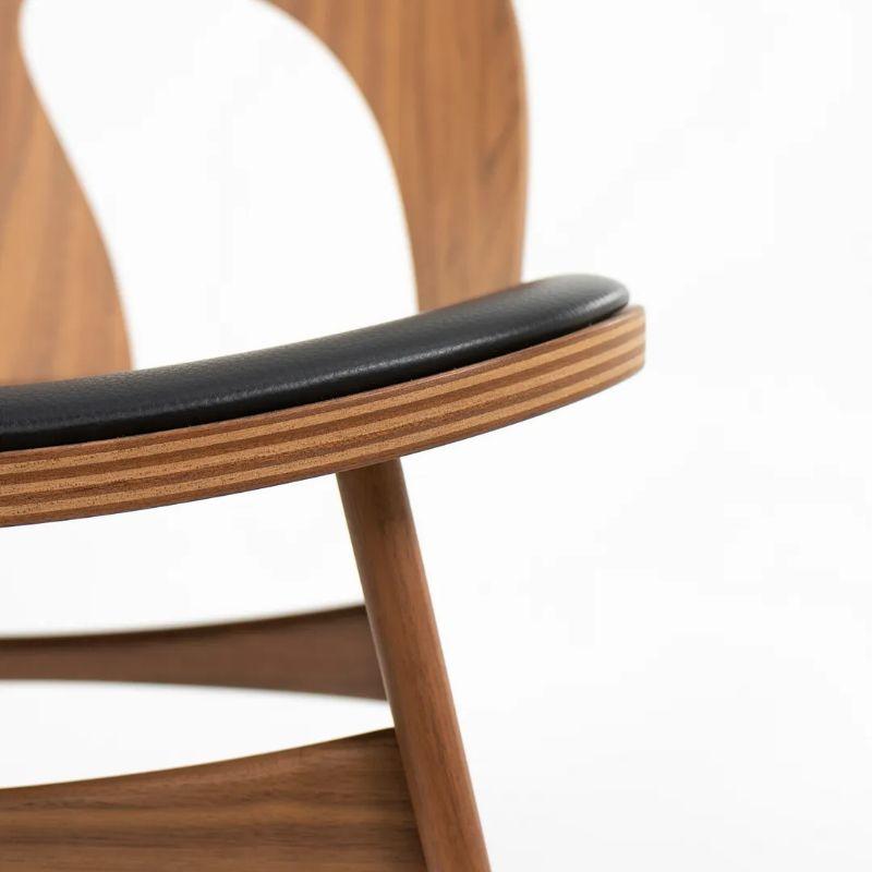 Veneer 2021 BM0949P Contour Lounge Chair by Borge Mogensen for Carl Hansen in Walnut For Sale