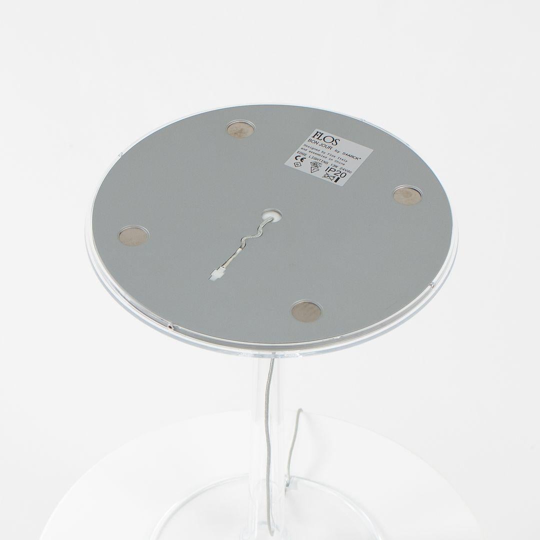 italien Lampe Bon Jour 2021 de Philippe Starck pour Flos en chrome avec corps transparent en vente