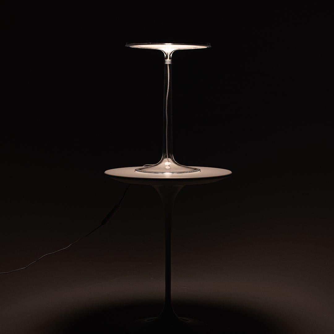 Plastique Lampe Bon Jour 2021 de Philippe Starck pour Flos en chrome avec corps transparent en vente