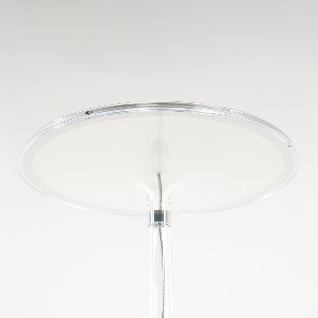 Lampe Bon Jour 2021 de Philippe Starck pour Flos en chrome avec corps transparent en vente 1