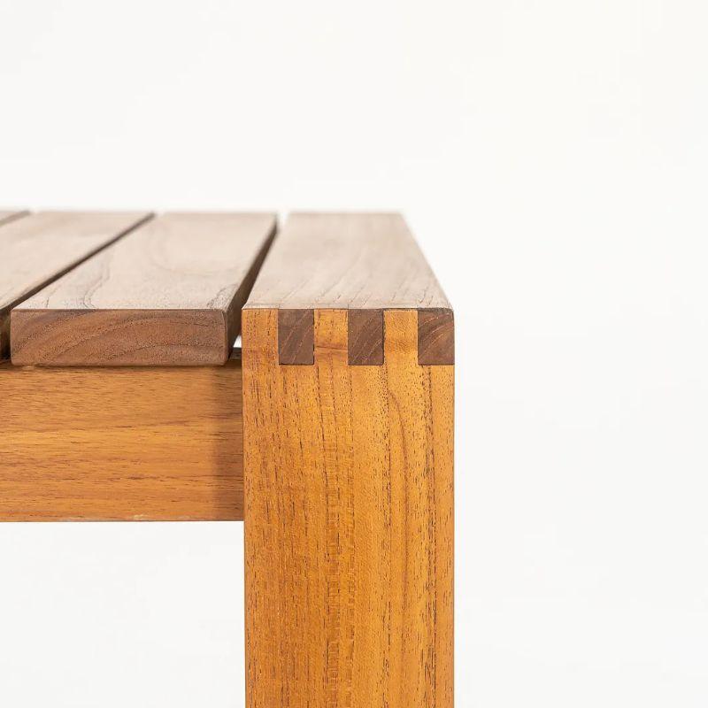 Nous proposons à la vente une table à manger BK15 pour l'intérieur et l'extérieur, en bois de teck massif. La table, conçue par Bodil Kjaer et produite par Carl Hansen & Son au Danemark, date d'environ 2021 et est garantie authentique. L'état est