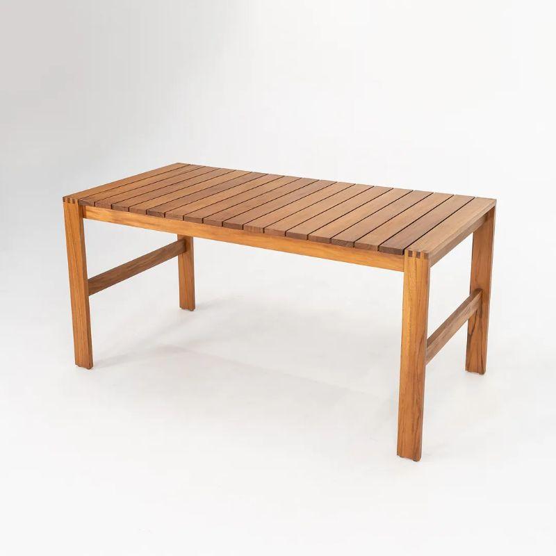 2021 Carl Hansen BK15 Dining Table in Oiled Teak by Bodil Kjær For Sale 1