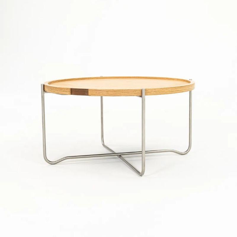2021 Carl Hansen CH417 Flip-Top Tray Table by Hans Wegner in Oak For Sale 5