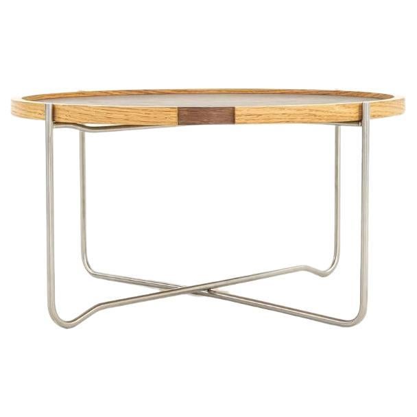 2021 Carl Hansen CH417 Flip-Top Tray Table by Hans Wegner in Oak For Sale