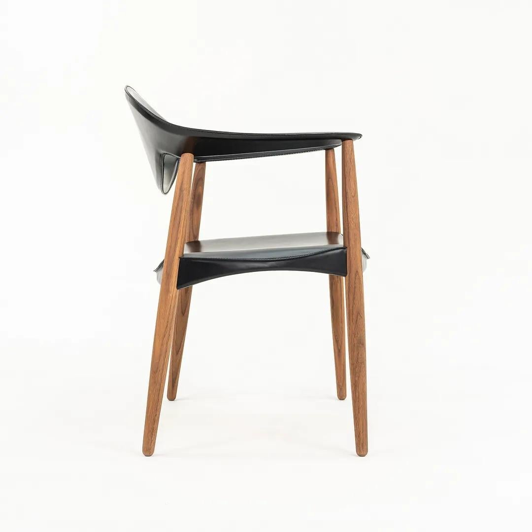 2021 Carl Hansen LM92P Metropolitan Chair in Leather by Larsen & Bender Madsen For Sale 5