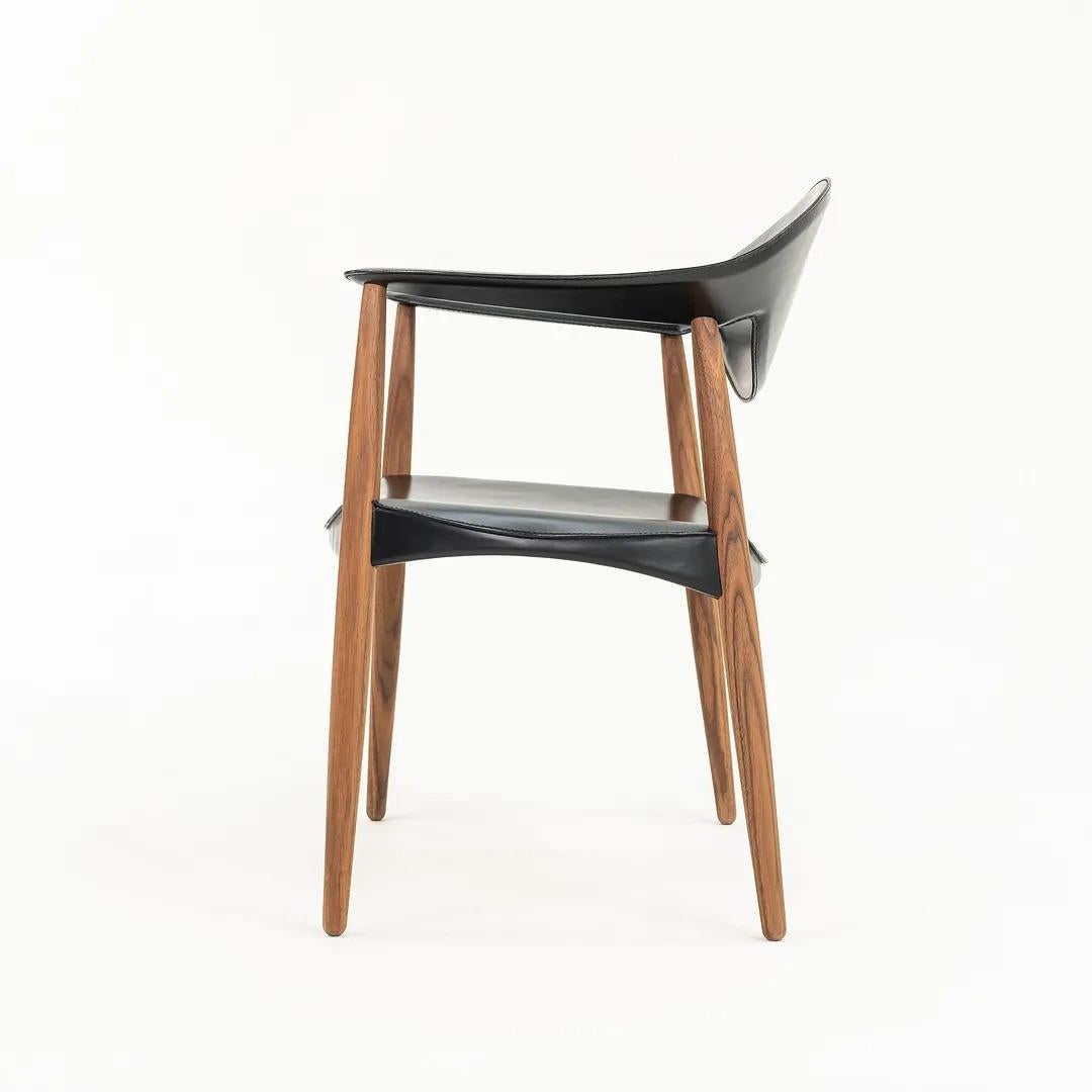 2021 Carl Hansen LM92P Metropolitan Chair in Leather by Larsen & Bender Madsen For Sale 1