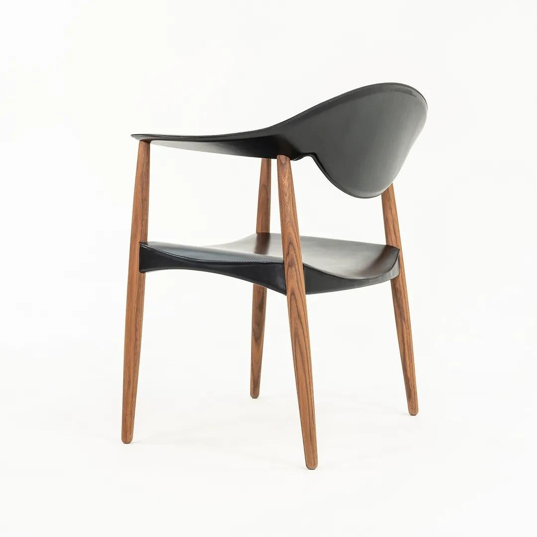 2021 Carl Hansen LM92P Metropolitan Chair in Leather by Larsen & Bender Madsen For Sale 2