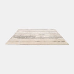 2021 Carl Hansen White Woodlines Area Rug 200x300cm Naja Utzom Popov of Denmark