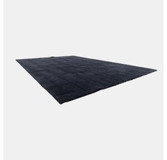 2021 Carl Hansen Woodlines Area Rug in Black by Naja Utzom Popov 79x118 inches