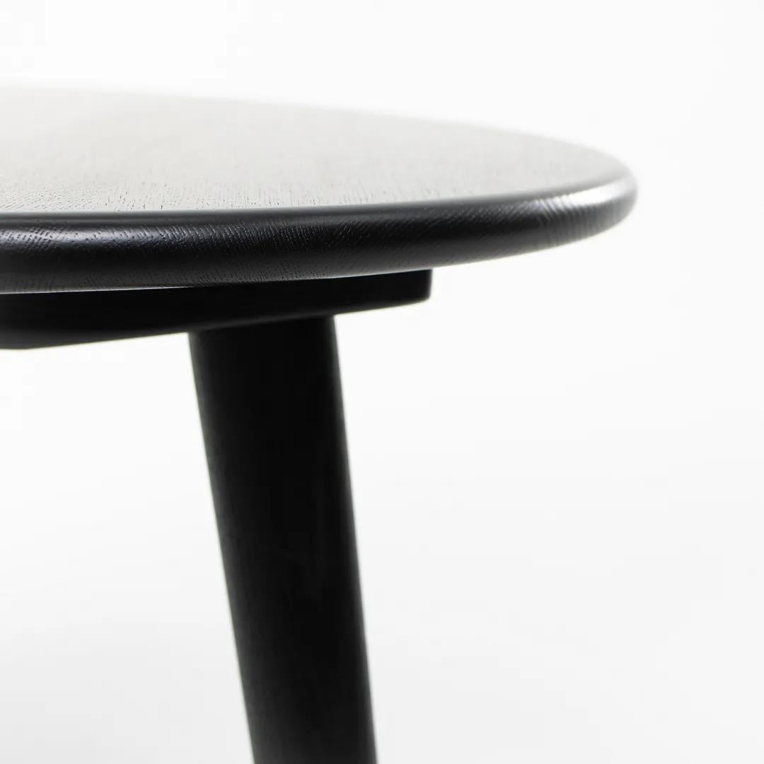 2021 CH008 Coffee Table by Hans Wegner for Carl Hansen in Ebonized Oak 31 inch For Sale 1