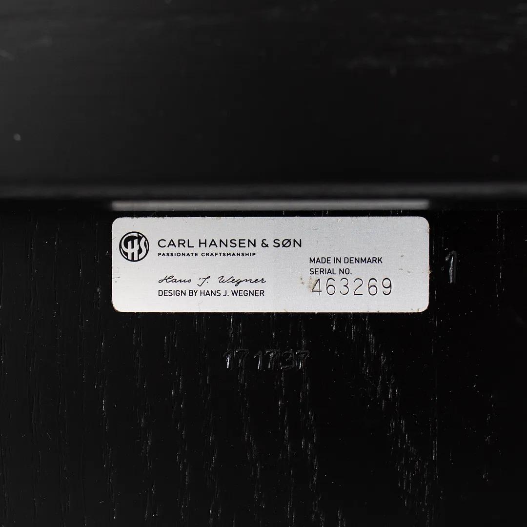 2021 CH008 Couchtisch von Hans Wegner für Carl Hansen in Ebonized OAK 35 inch (Eichenholz) im Angebot