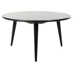 2021 CH008 Coffee Table by Hans Wegner for Carl Hansen in Ebonized Oak 35 inch