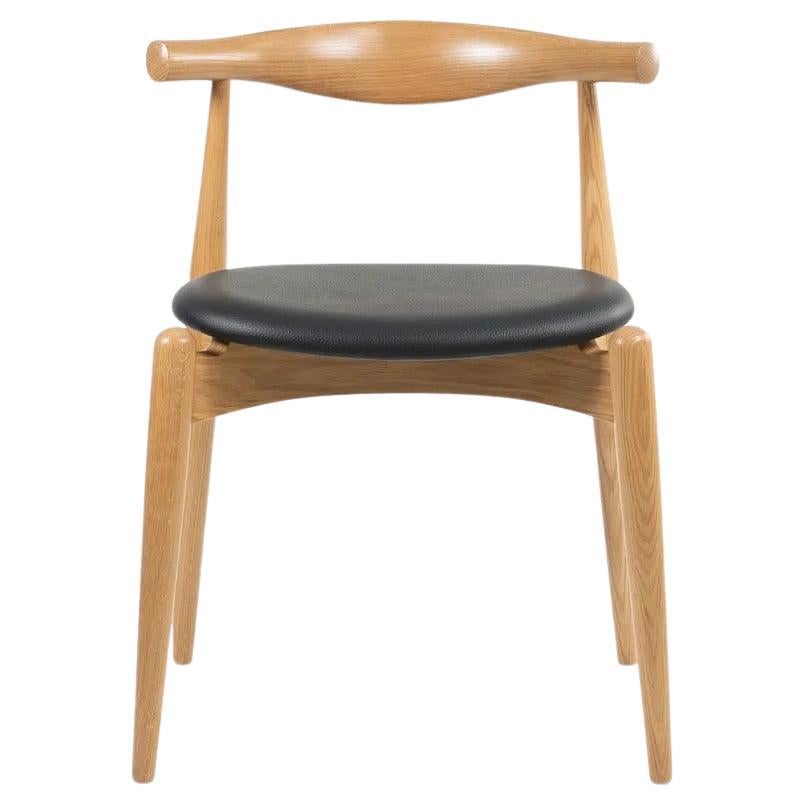 2021 CH20 Elbow Dining Chair by Hans Wegner for Carl Hansen in Lacquered Oak For Sale