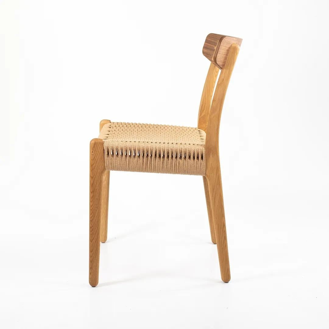 Danish 2021 CH23 Dining Chair by Hans Wegner for Carl Hansen in Oak & Walnut For Sale