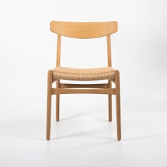 2021 CH23 Dining Chair by Hans Wegner for Carl Hansen & Søn in Oak & Paper Cord