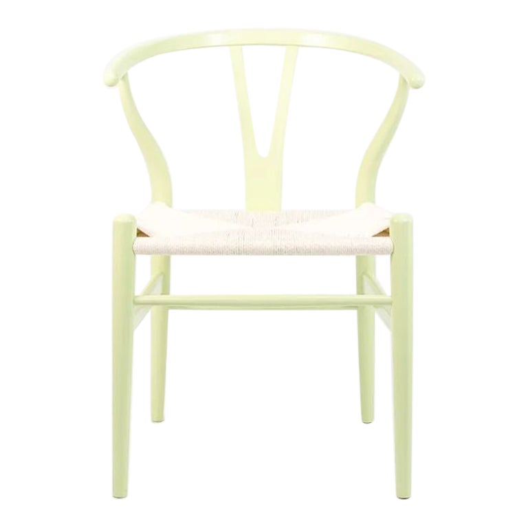 2021 CH24 Silla de comedor Wishbone de Hans Wegner para Carl Hansen en Haya Verde