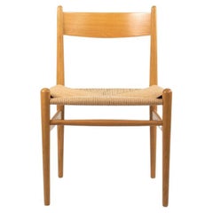 2021 CH36 Dining Chair by Hans Wegner for Carl Hansen in Oak with Paper Cord