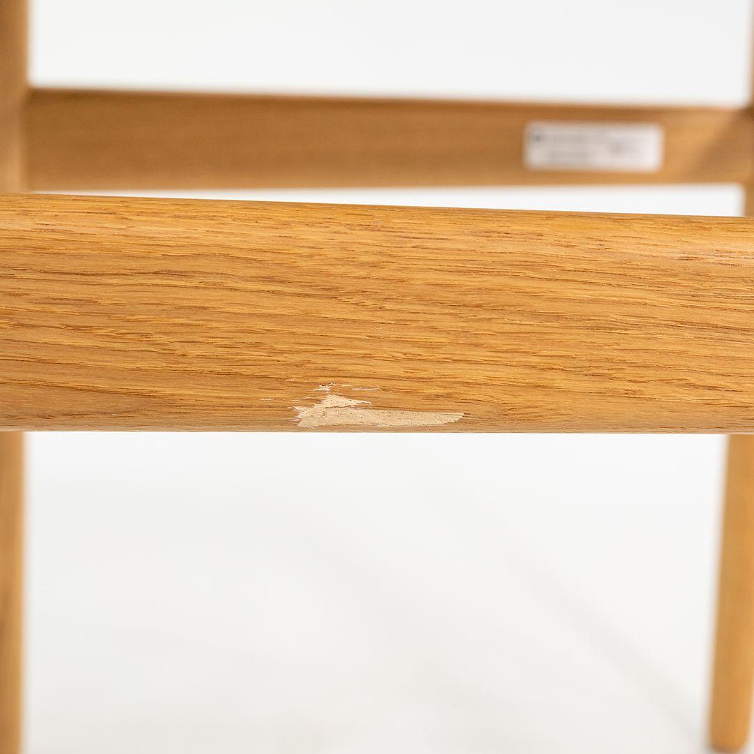 2021 CH36 Chaise de salle à manger Hans Wegner Carl Hansen Laqué Oak Naturel Paper Cord en vente 4